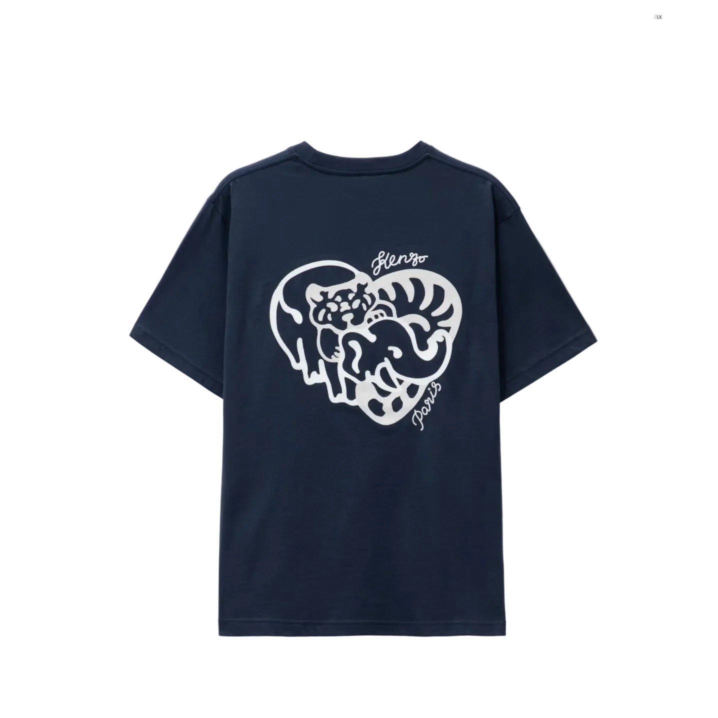 Kenzo Heart Oversized Embroidered T-Shirt