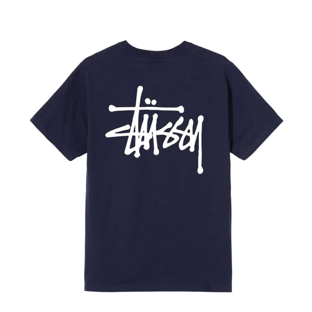 Stussy Basic T-Shirt Navy Blue