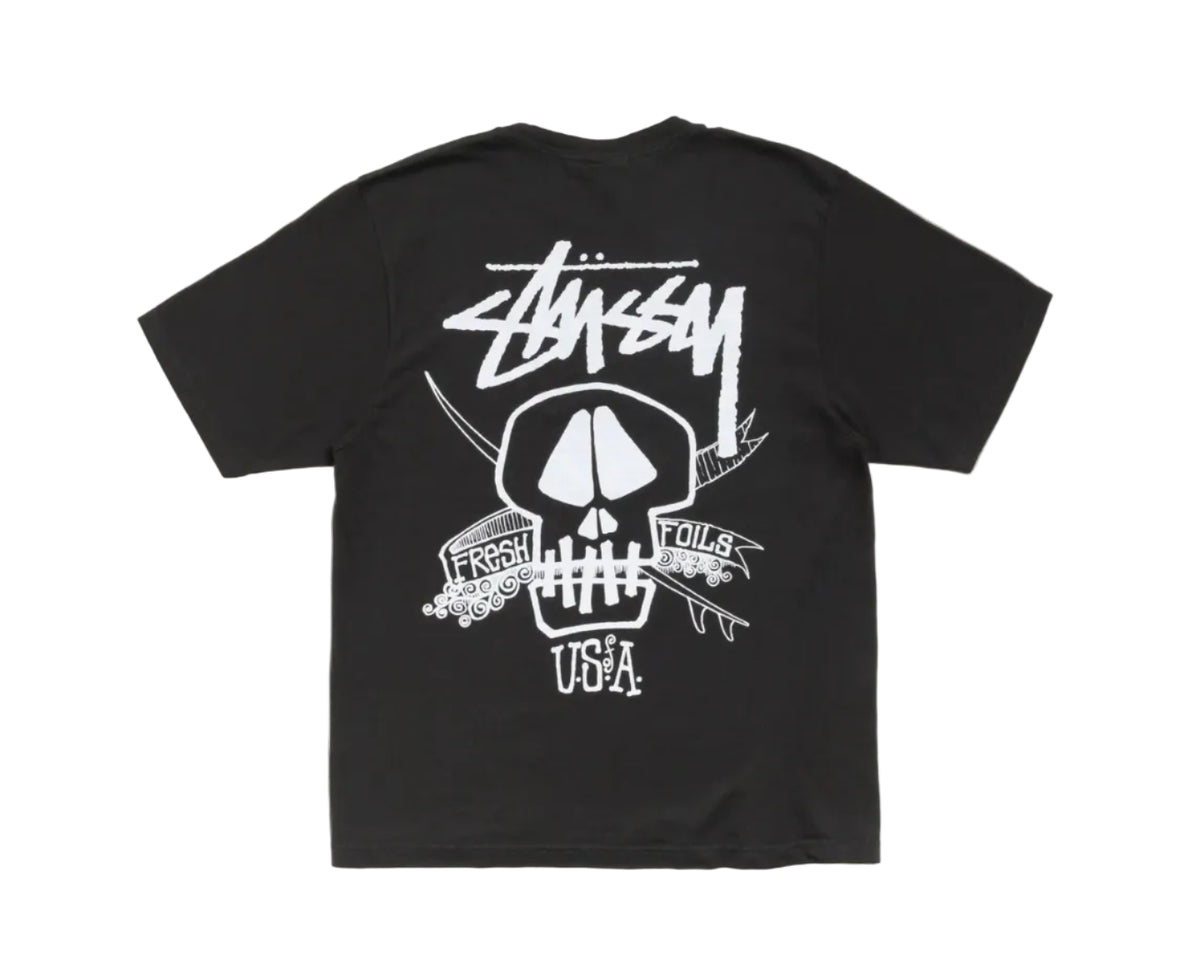 Stussy Fresh Foils Tee Black
