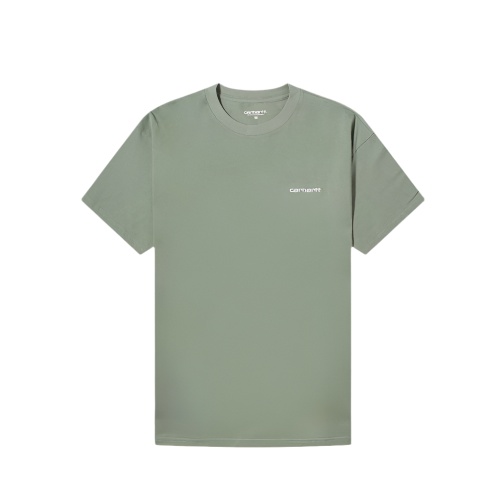 CARHARTT WIP SCRIPT EMBRIODERY SAGE GREEN