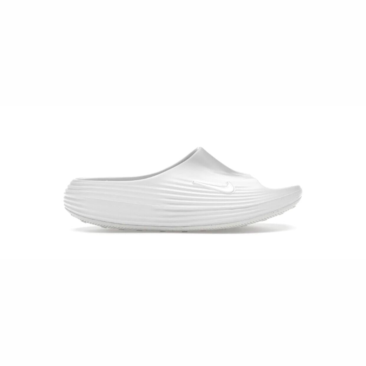 NIKE REACTX REJUVEN8  SUMMIT WHITE SLIDE