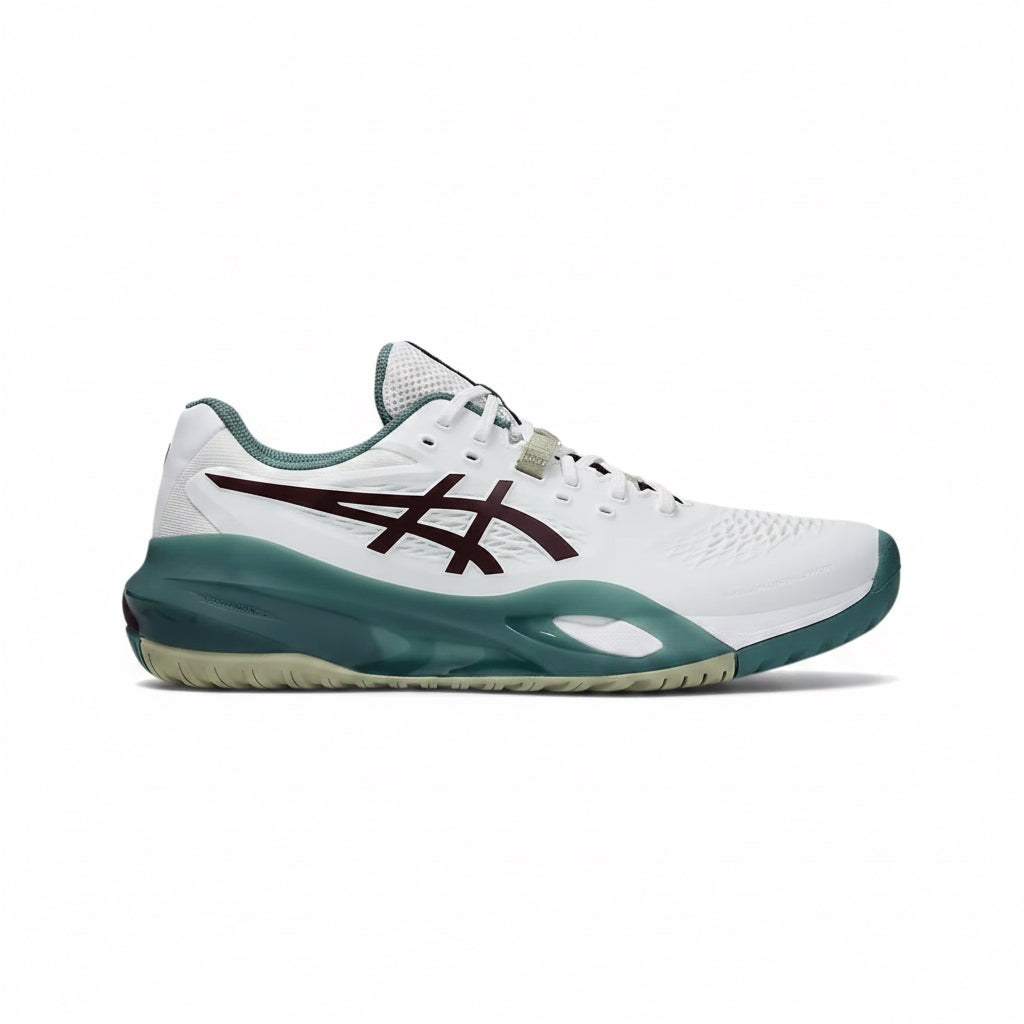 Asics Gel Resolution X White Dark Aubergine