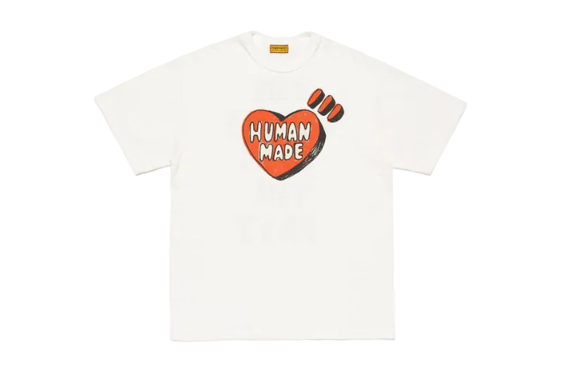 Human Made The Future Is In The Past Graphic Tee White