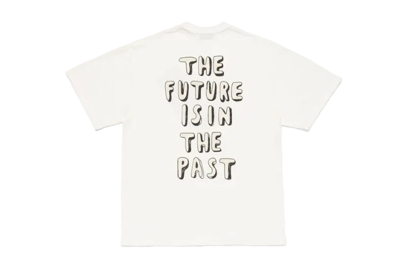 Human Made The Future Is In The Past Graphic Tee White