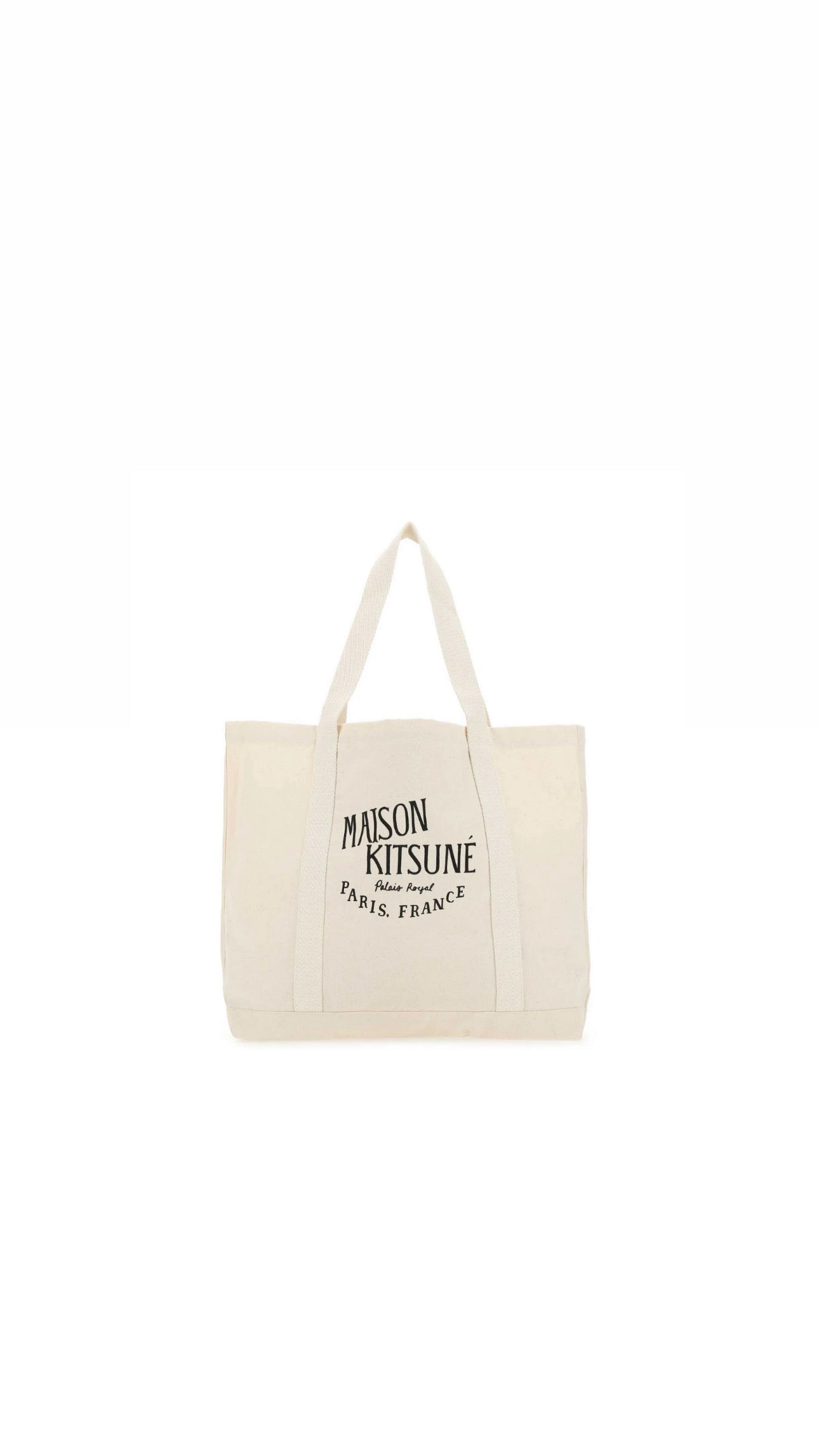 MAISON KITSUNE BAG CREAM