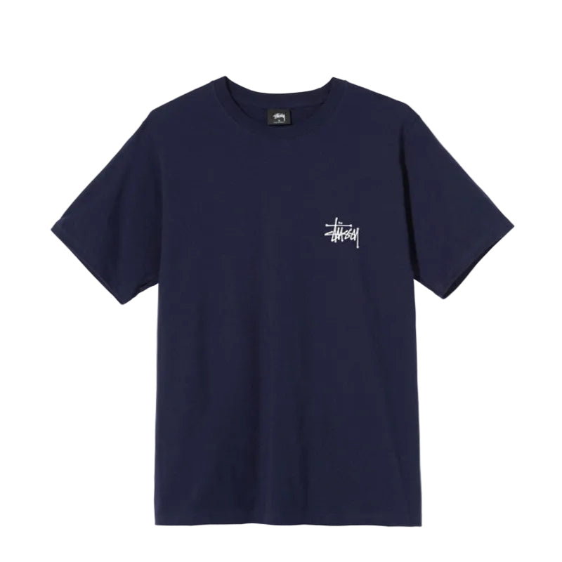 Stussy Basic T-Shirt Navy Blue