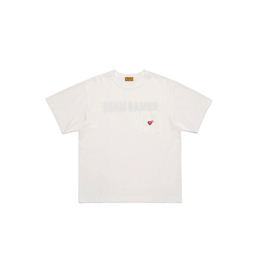 HUMAN MADE HEART TEE POCKET white
