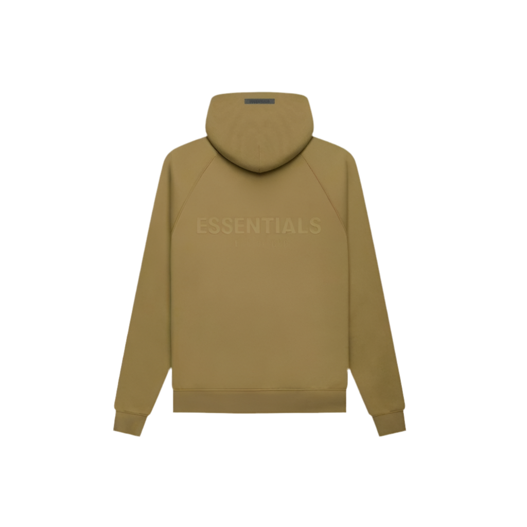 F.O.G ESSENTIALS SS21 AMBER HOODIE BROWN
