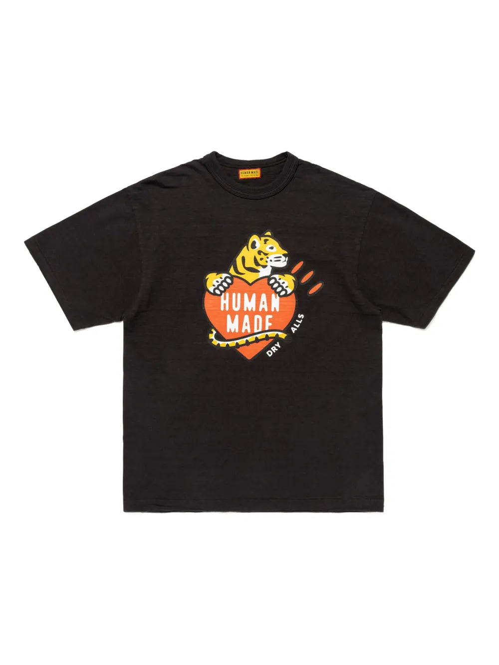 Human Made Tiger Heart T-Shirt Black