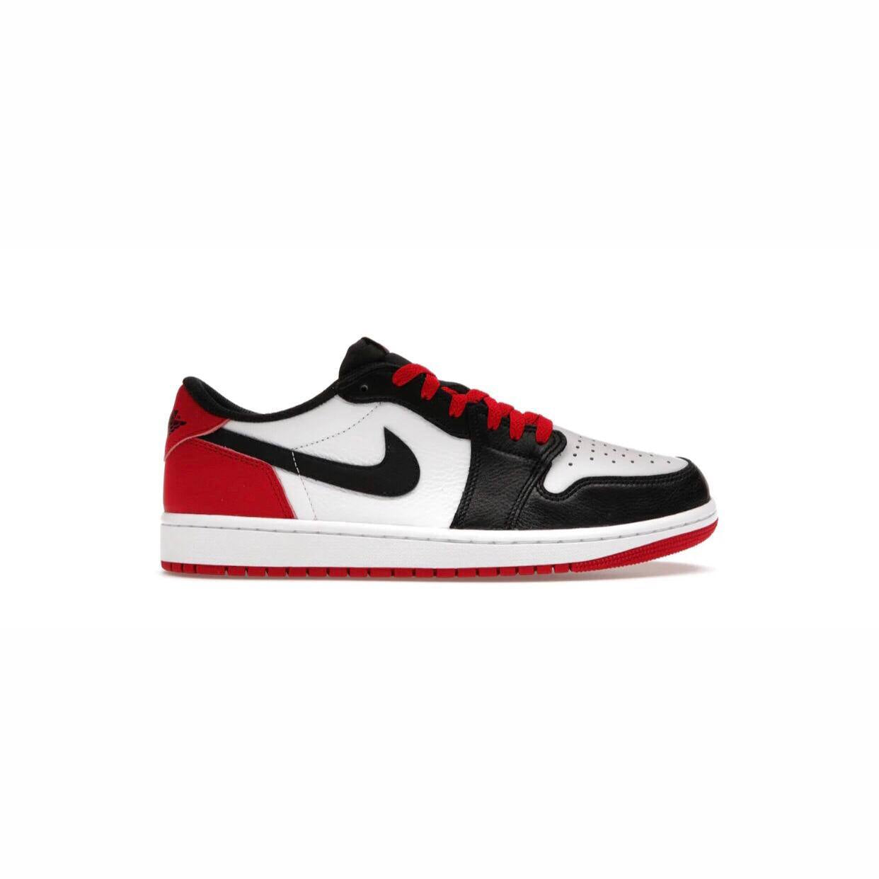 JORDAN 1 RETRO LOW OG BLACK TOE
