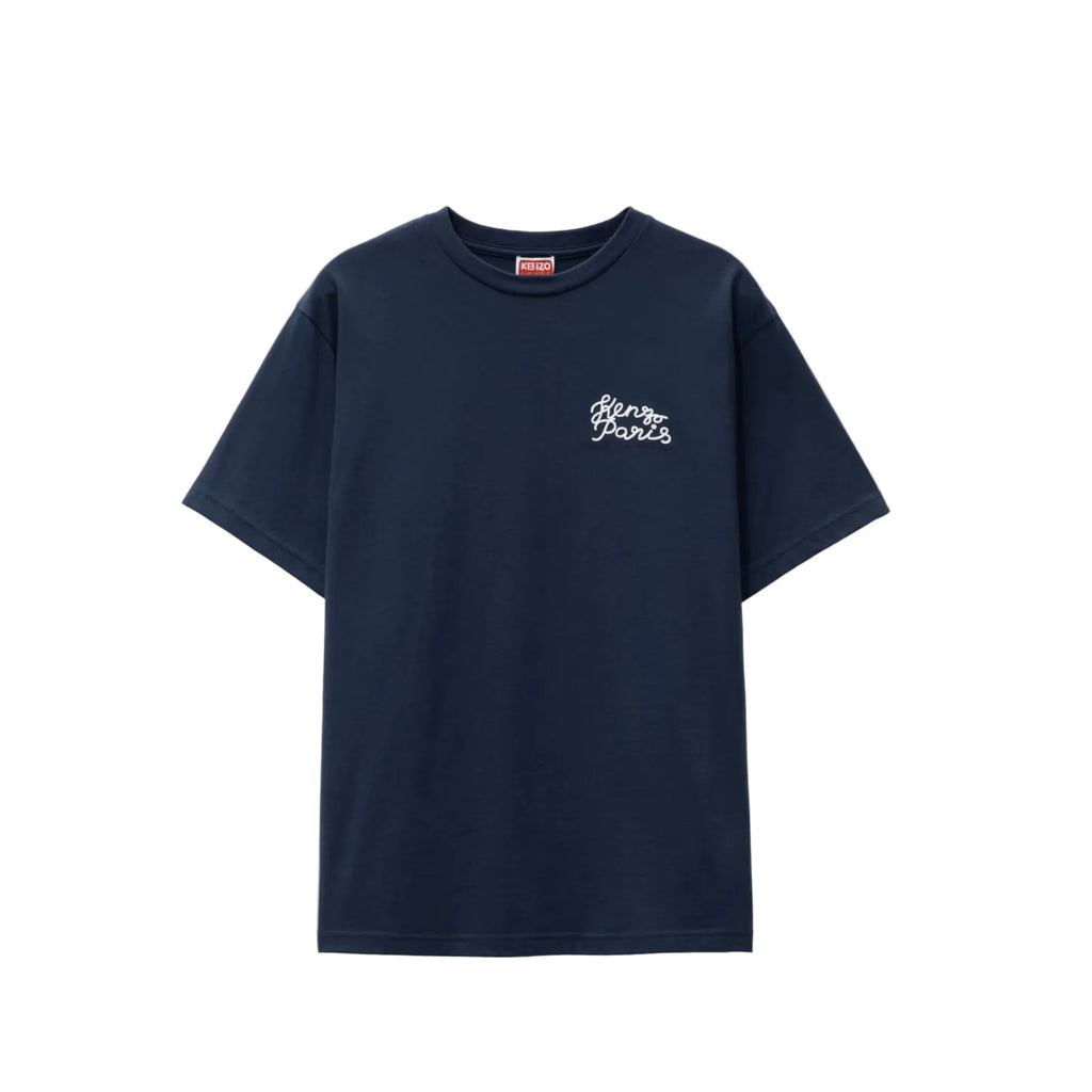 Kenzo Heart Oversized Embroidered T-Shirt