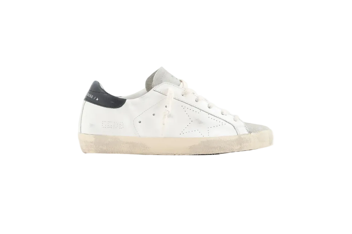 Golden Goose Super Star White Ice Black