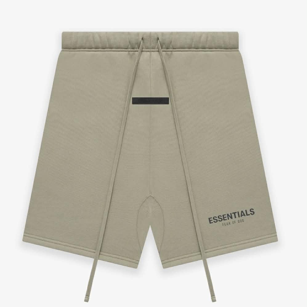 ESSENTIALS SWEAT SHORT PISTACHIO