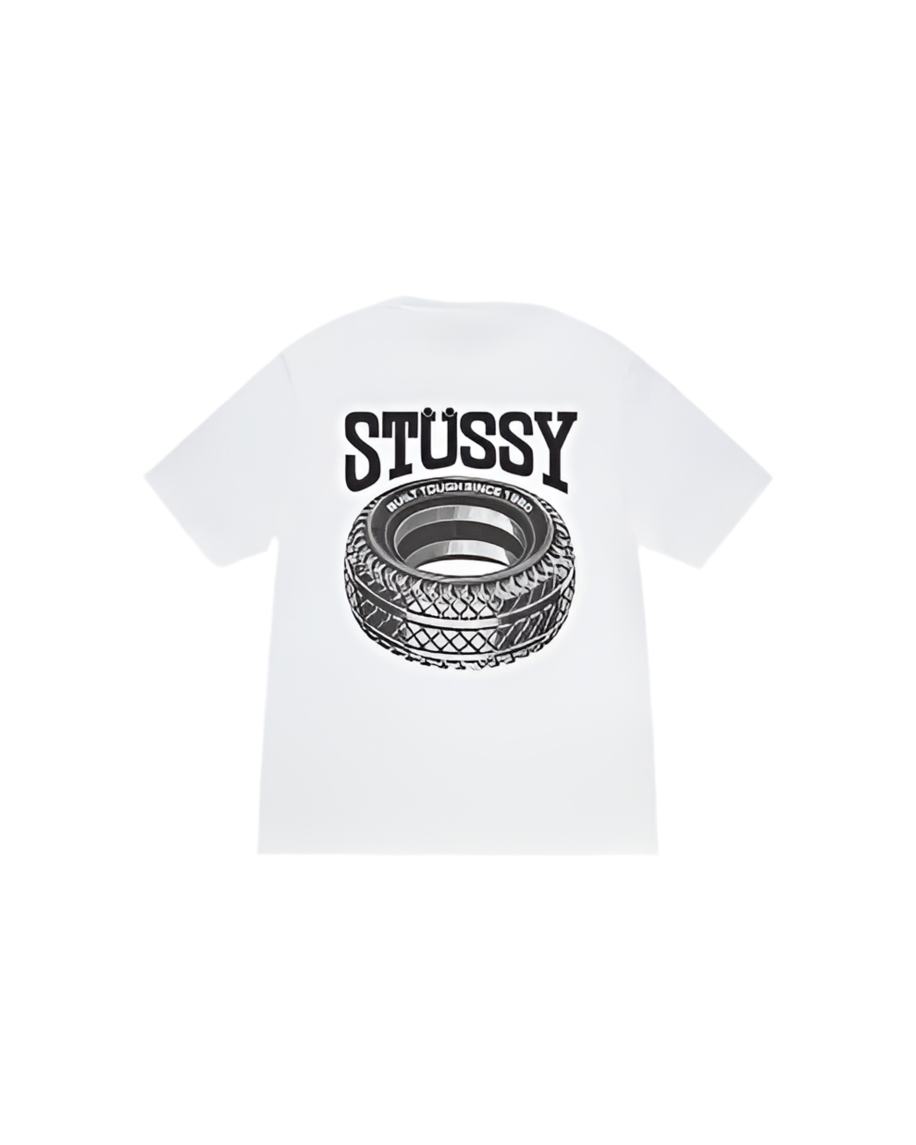 STUSSY BUILT TOUGH 1980  WHITE