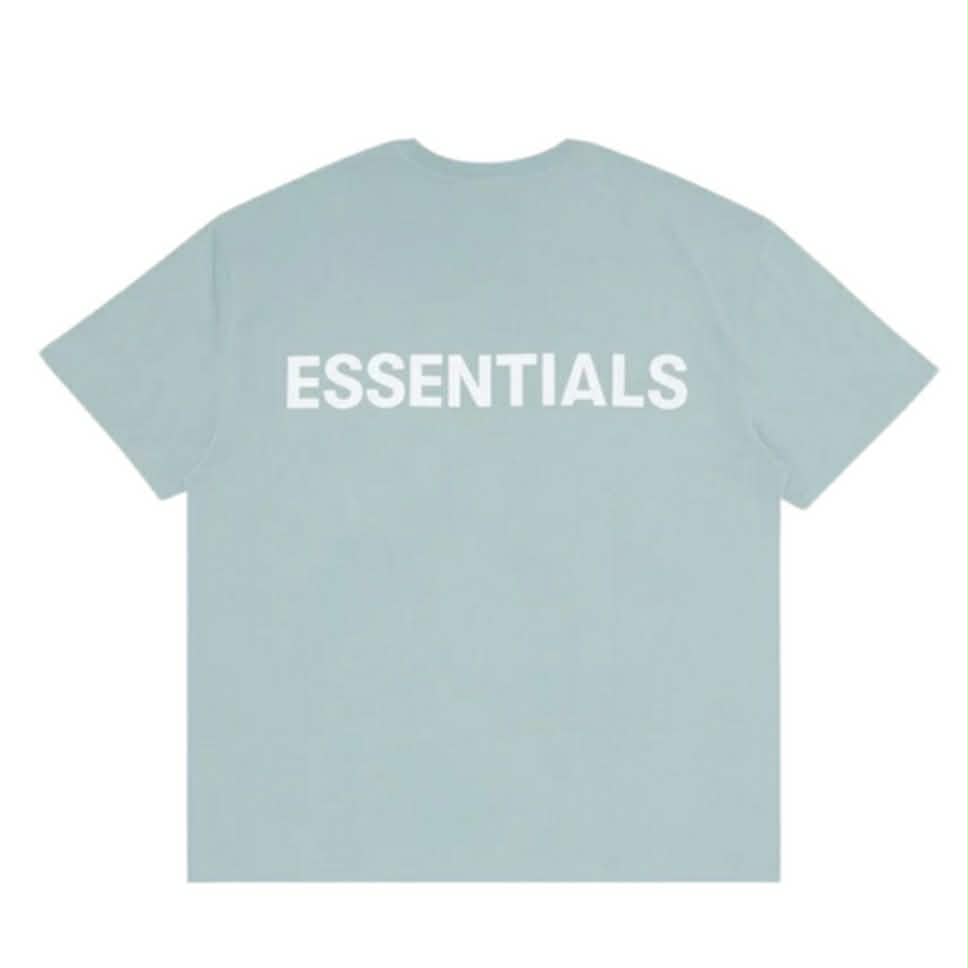 Essentials S/S Tee Reflective Powdered Blue
