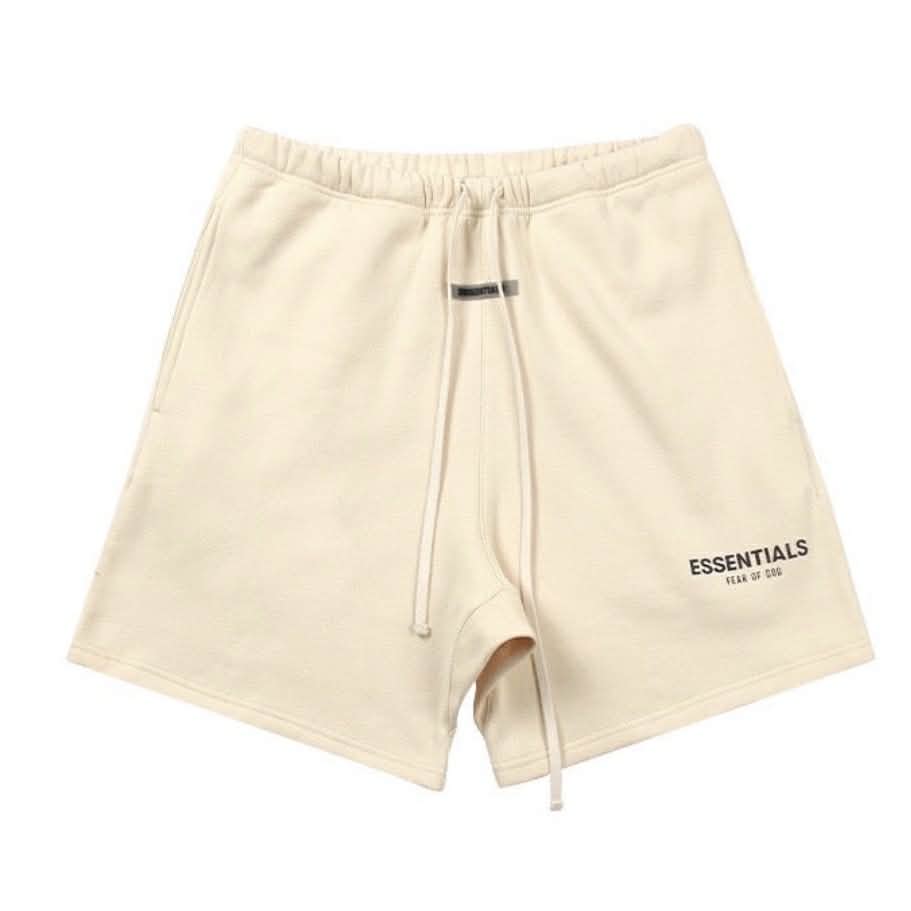 ESSENTIALS SWEAT SHORT CREAM