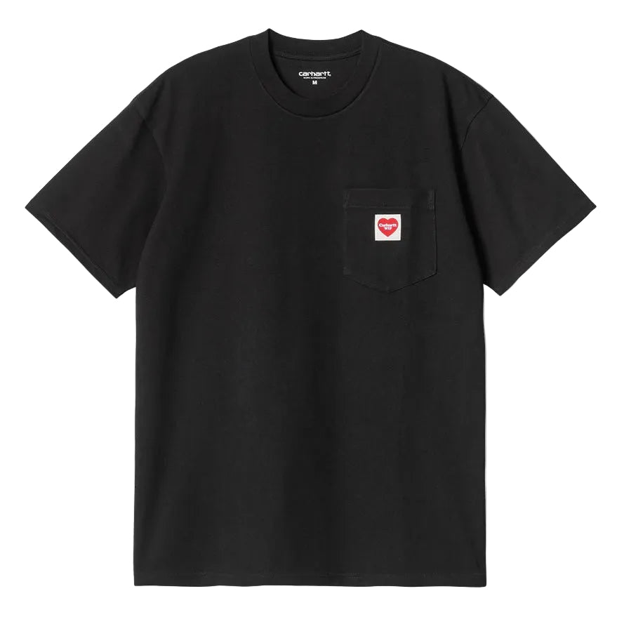 Carhartt S/S Pocket Heart T-Shirt Black