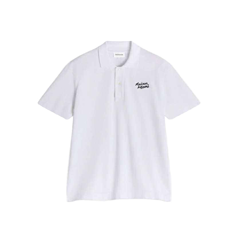 MAISON KITSUNE POLO SHIRT WHITE