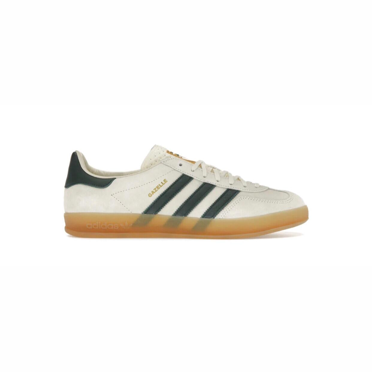 ADIDAS GAZELLE INDOOR CREAM WHITE COLLEGIATE GREEN GUM