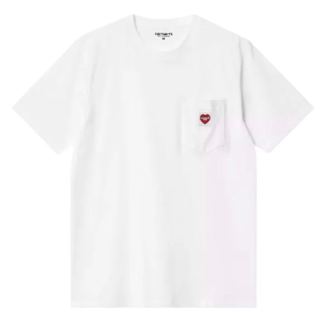 Carhartt Wip Patch Pocket Cotton T-Shirt White