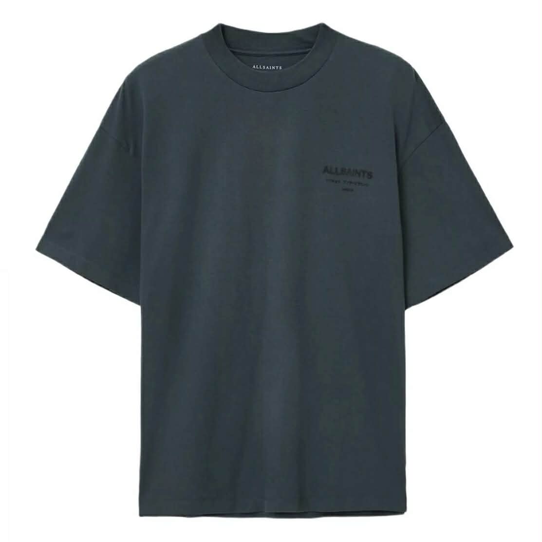 All Saints Xander SS Crew Neck Tee Dark Grey