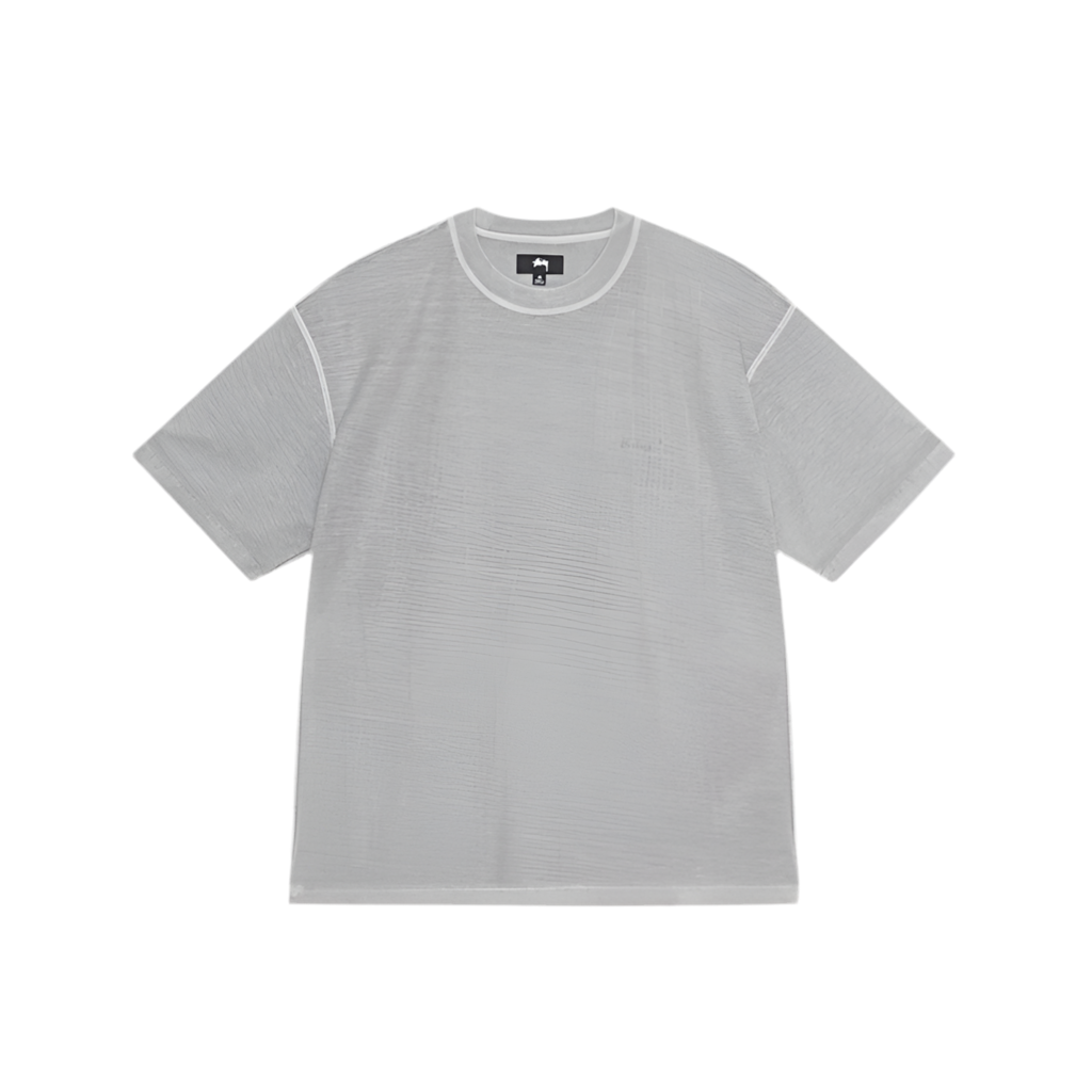 STUSSY LAZY TEE GREY