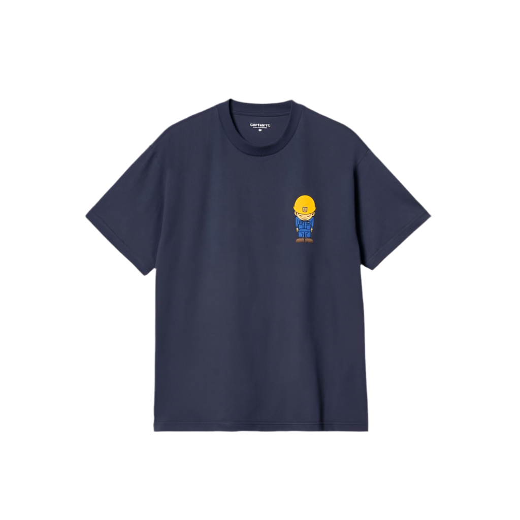 CARHARTT WIP AIR FORCE T-SHIRT BLUE