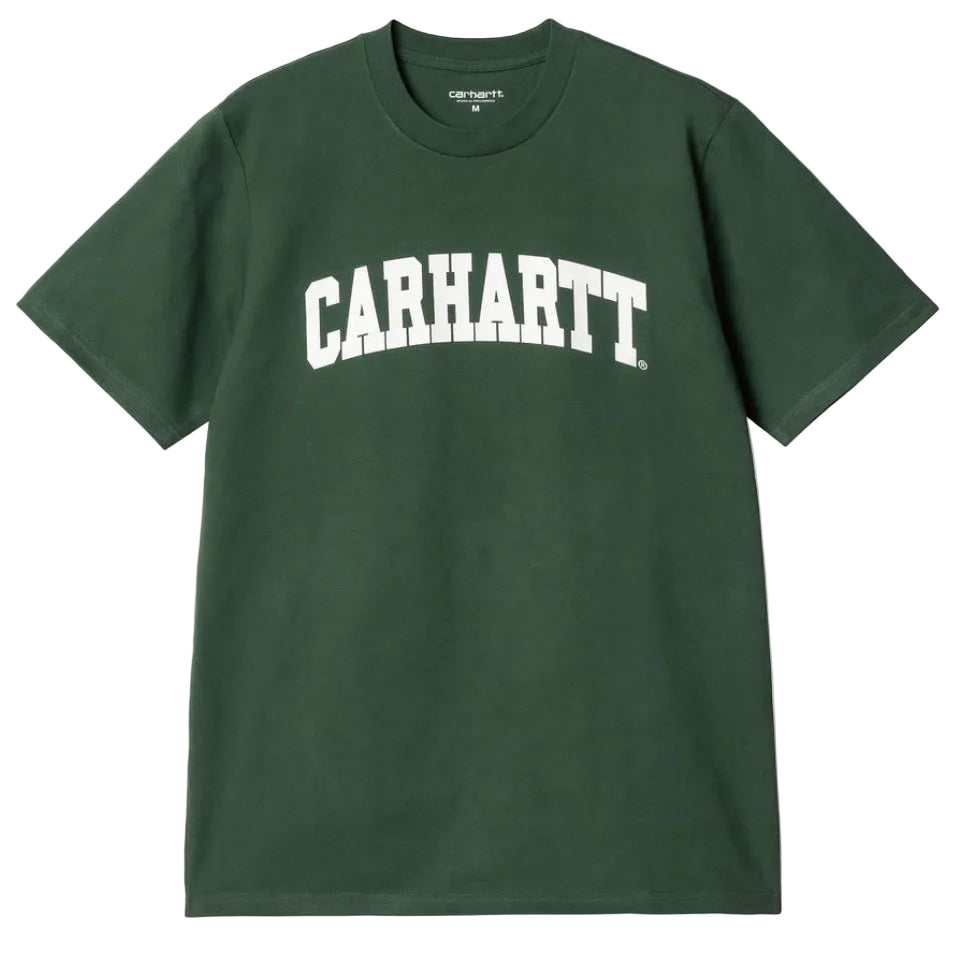 Carhartt Wip Mens University T-Shirt Dark Green