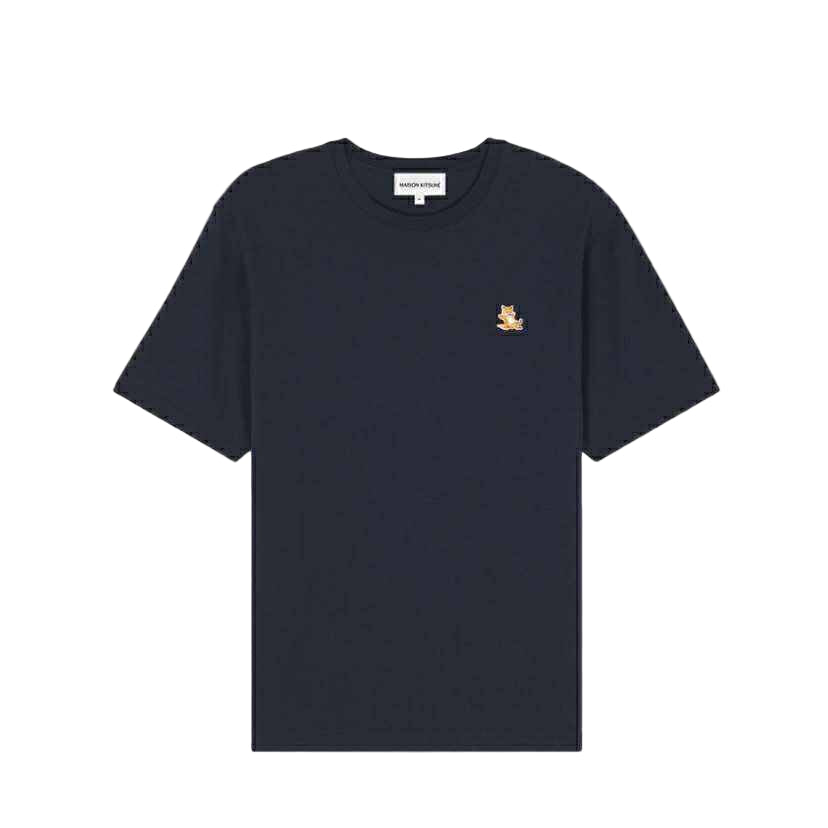 MAISON KITSUNE FOX SHIRT NAVY BLUE