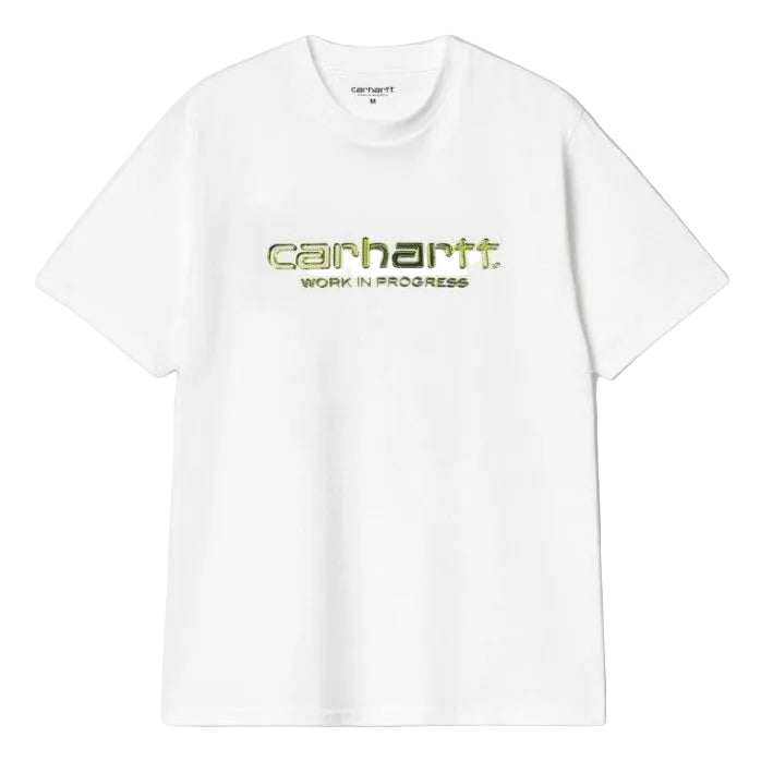 Carhartt WIP Solar Chrome Script T-Shirt White