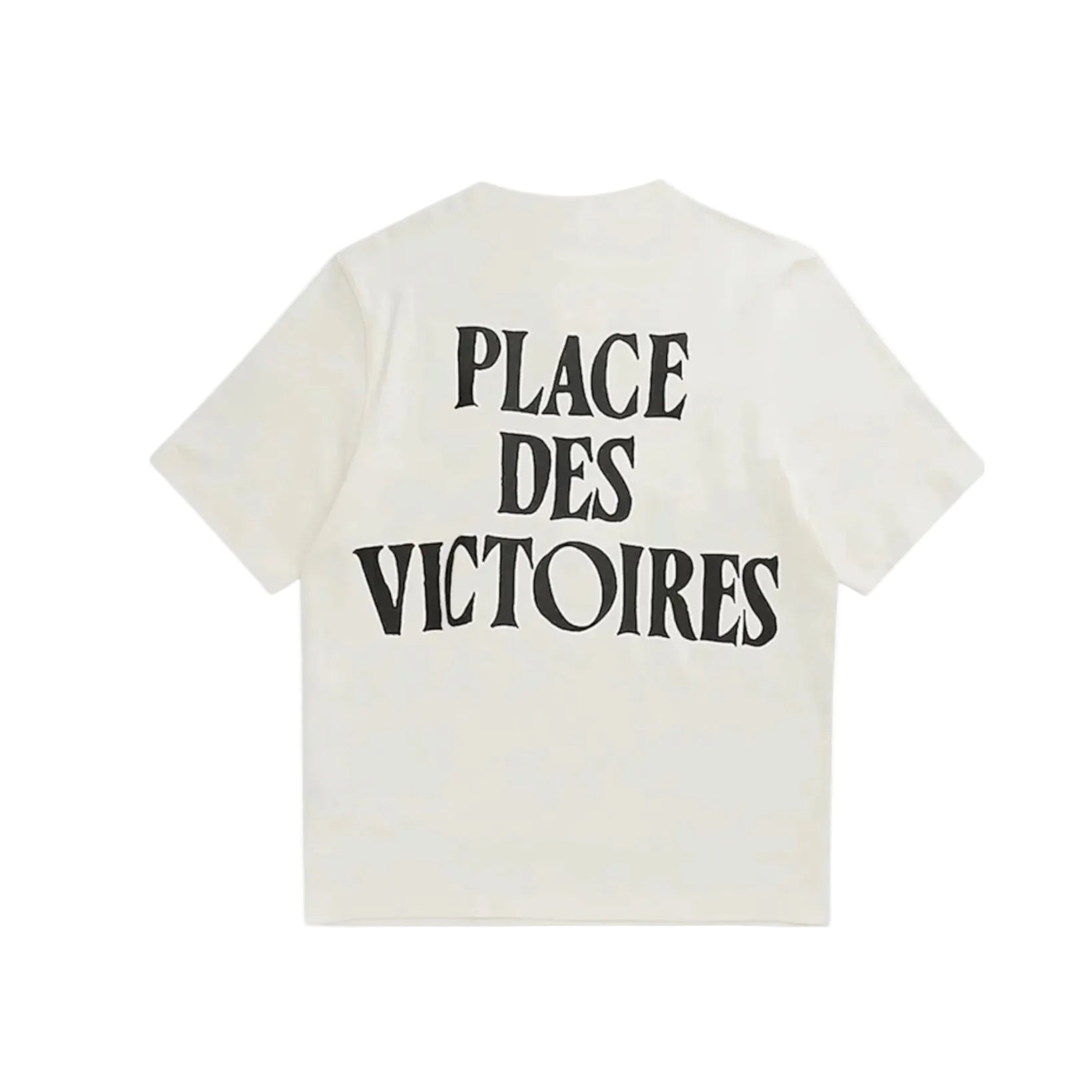 Ami Paris 'Place des Victories' Boxy Fit Blanc Cream