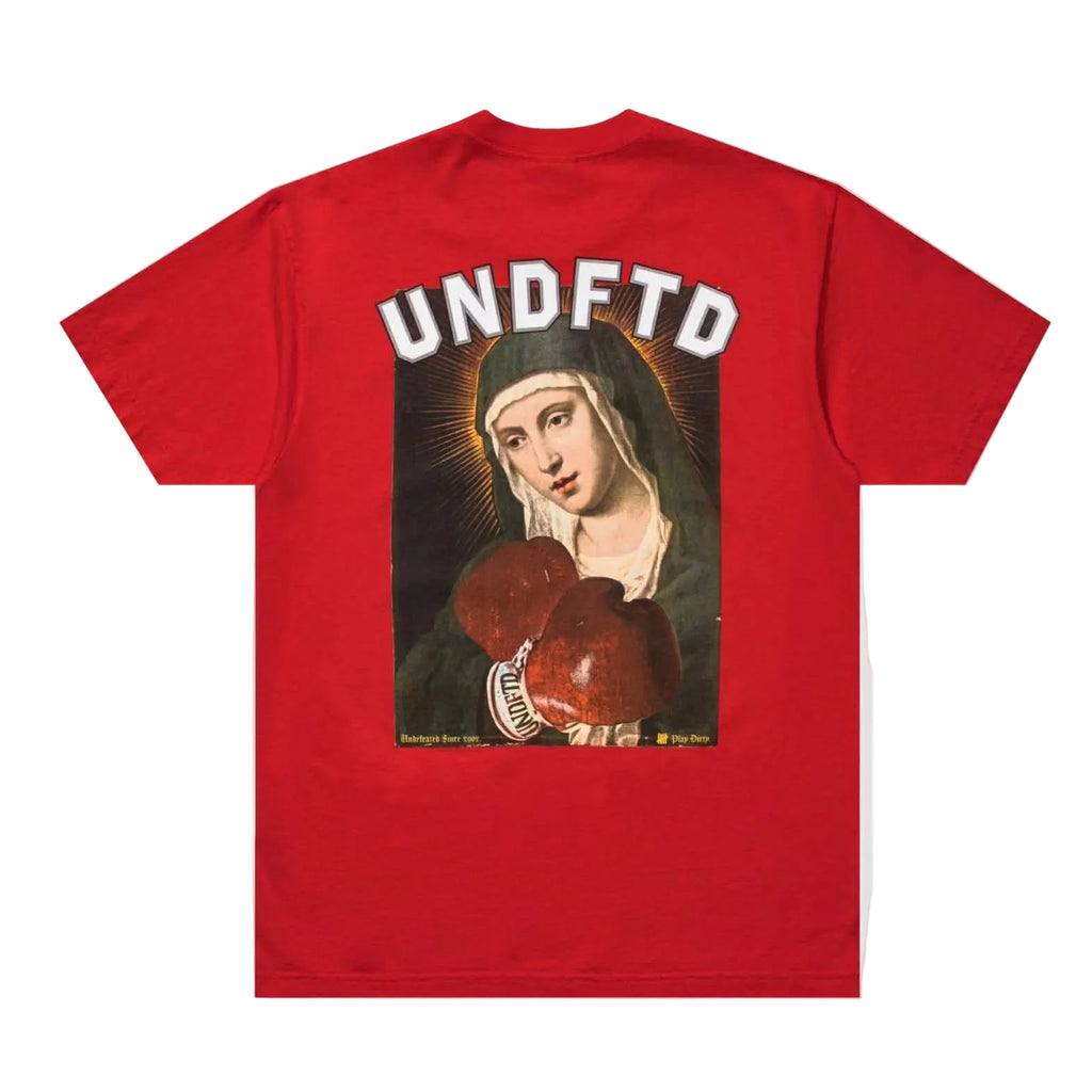 Undefeated Our Lady S/S Tee Red