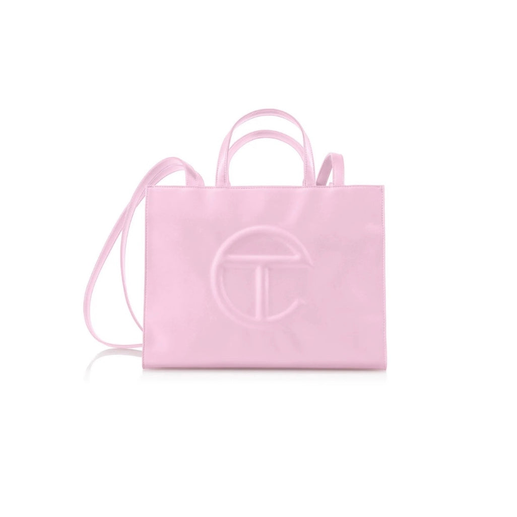 TELFAR SHOPPING BAG MEDIUM BUBBLEGUM