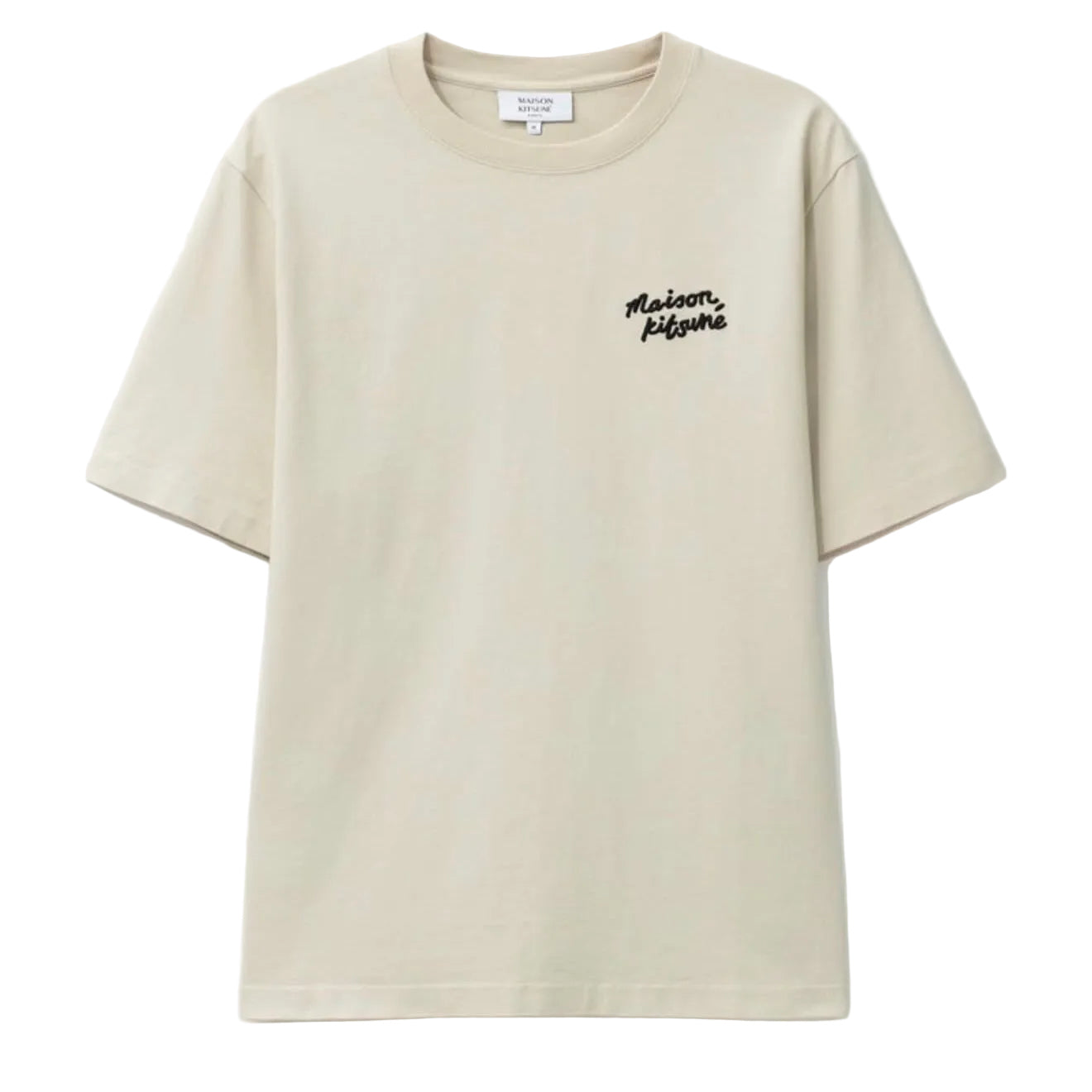 Maison Kitsuné Handwriting Comfort Tee-Shirt Pelican