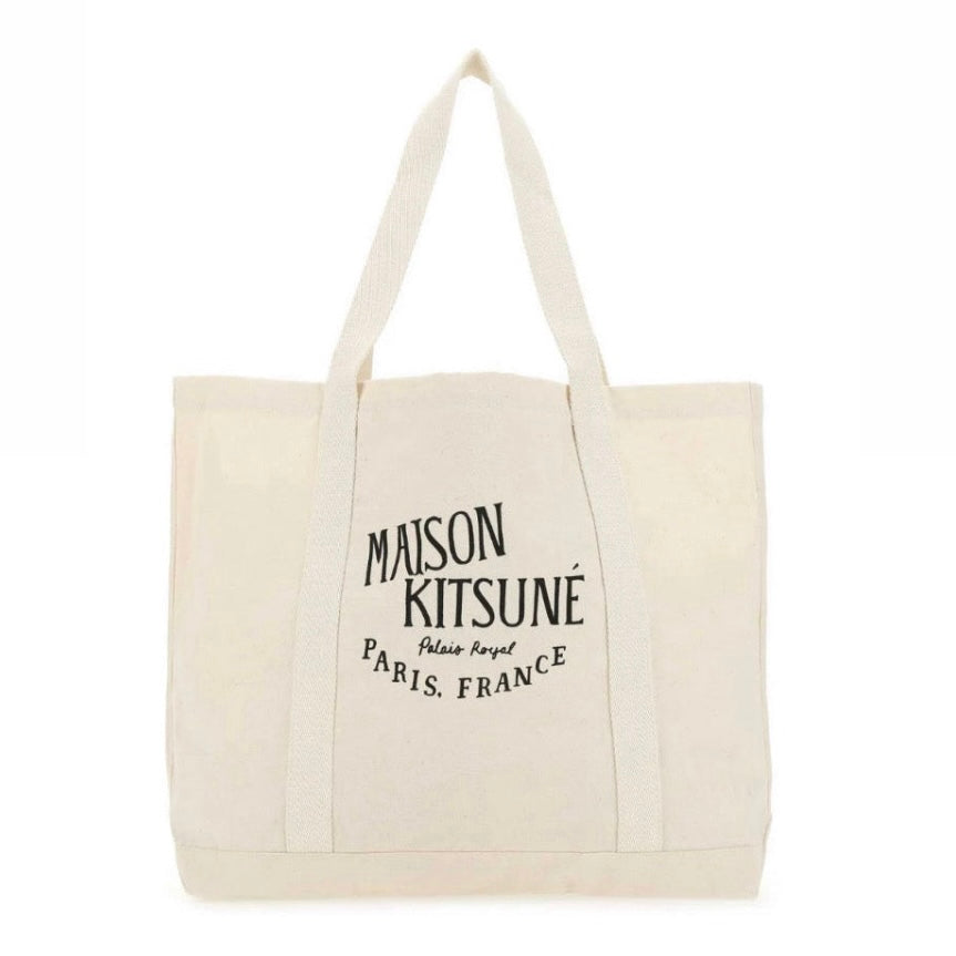 Maison Kitsune Tote Bag Cream