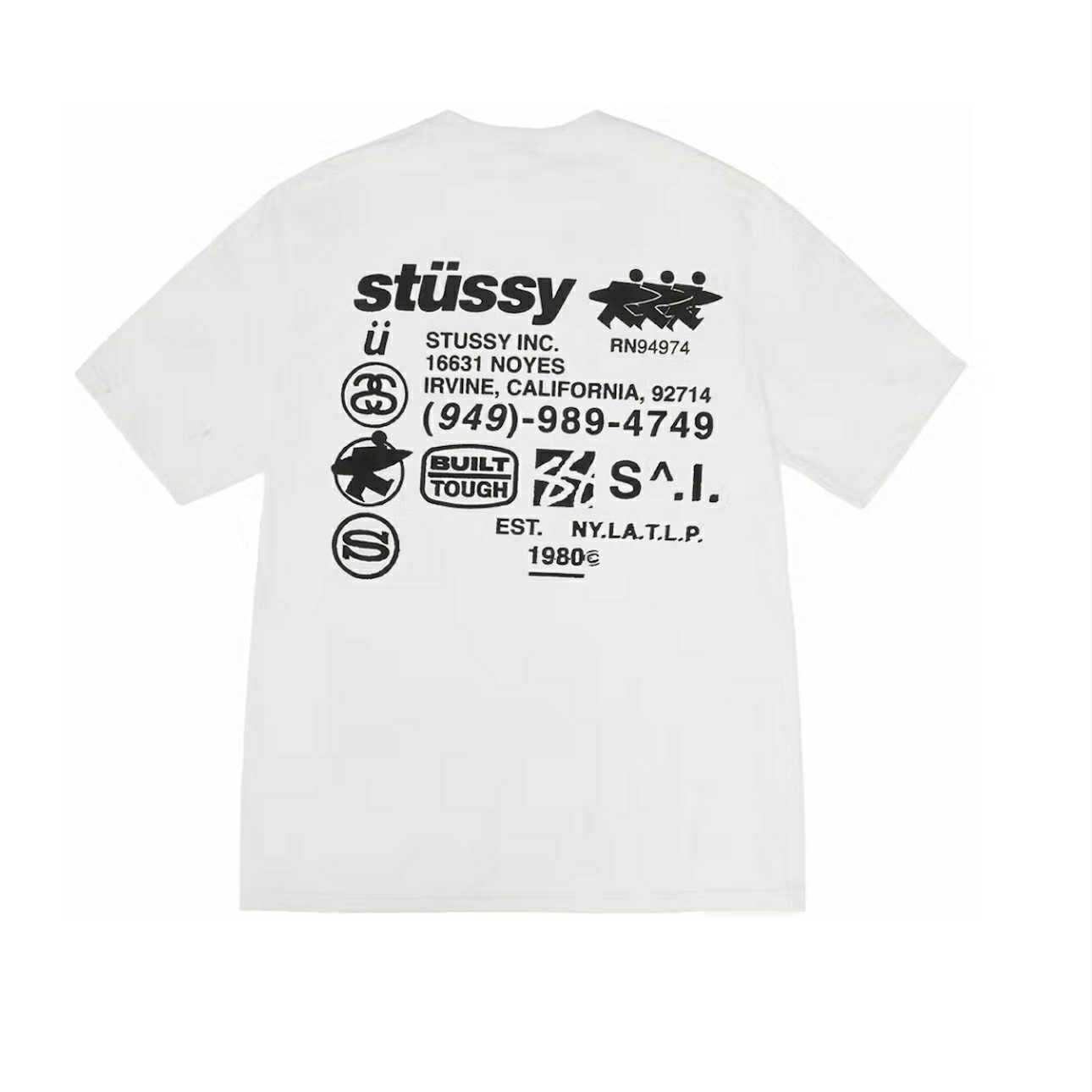 STUSSY DNA TEE  WHITE