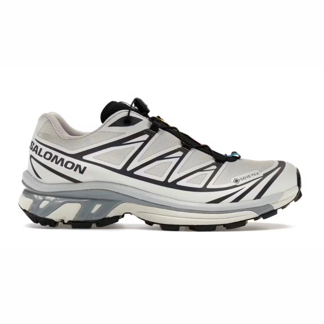 SALOMON XT-6 GORE-TEX SILVER CLOUD BLACK