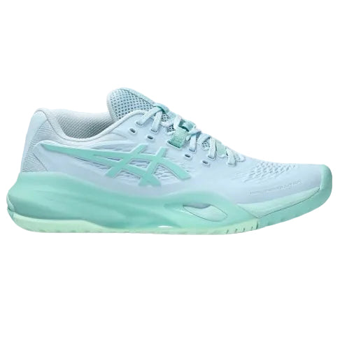 Asics Gel Resolution X Light Blue Oasis Green