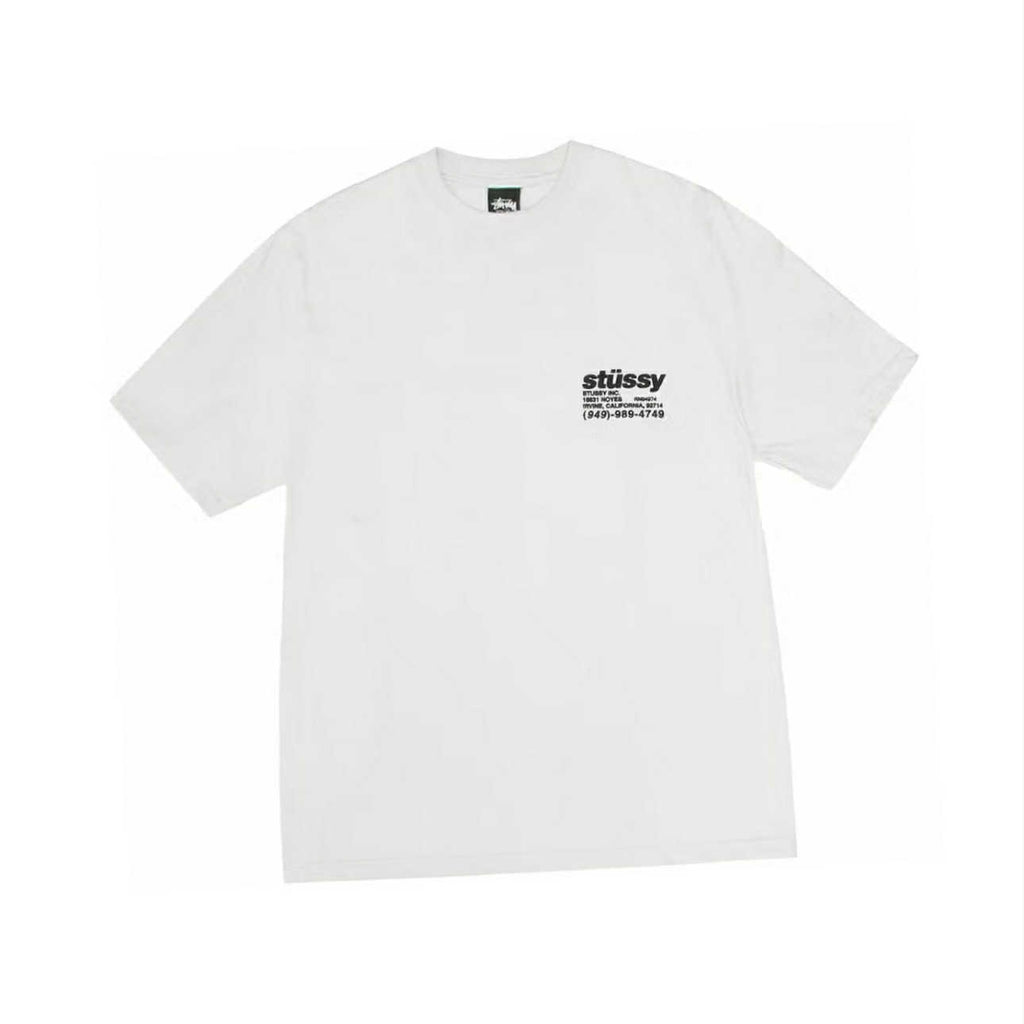 STUSSY DNA TEE  WHITE