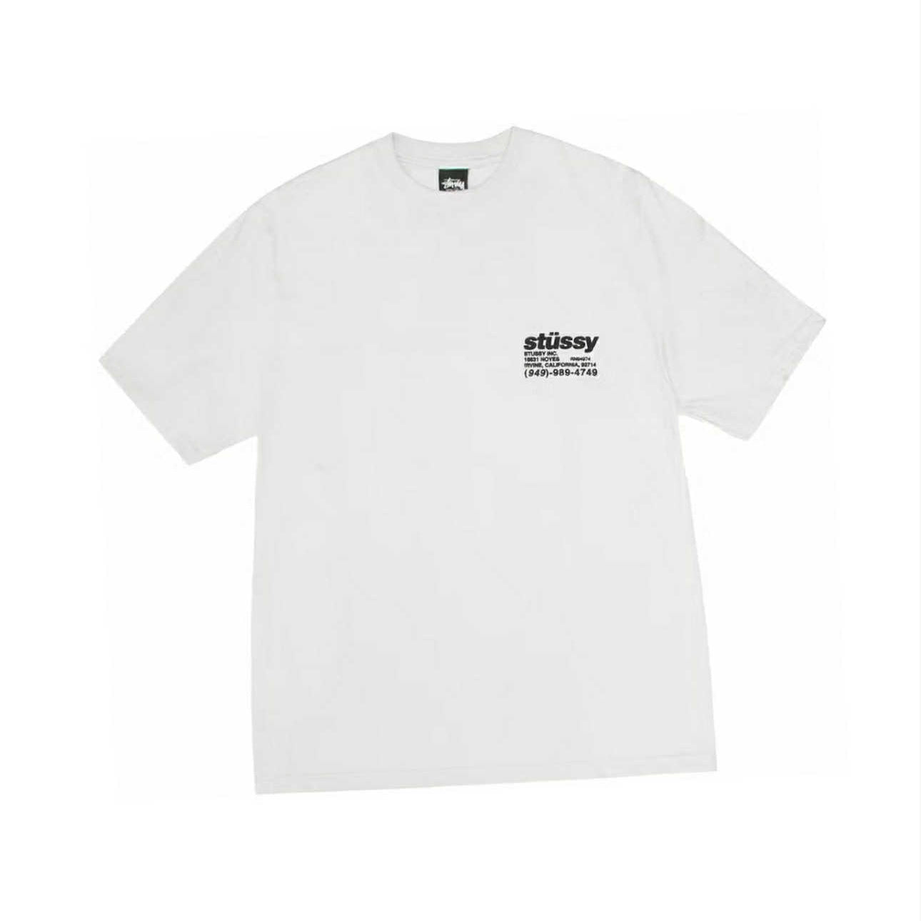 STUSSY DNA TEE  WHITE