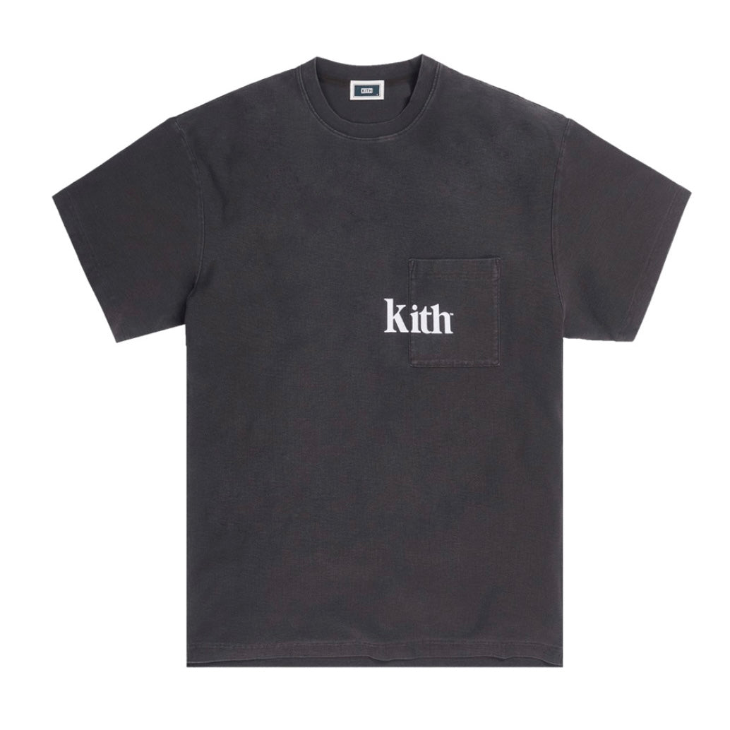 KITH QUINN TEE CHARCOAL