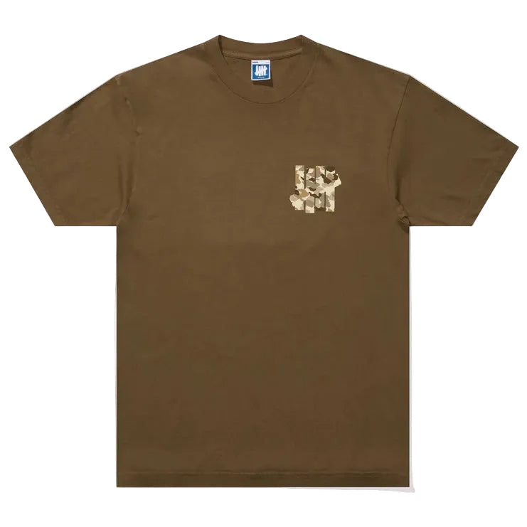 Undefeated Duck Camo Icon S/S Tee Brown