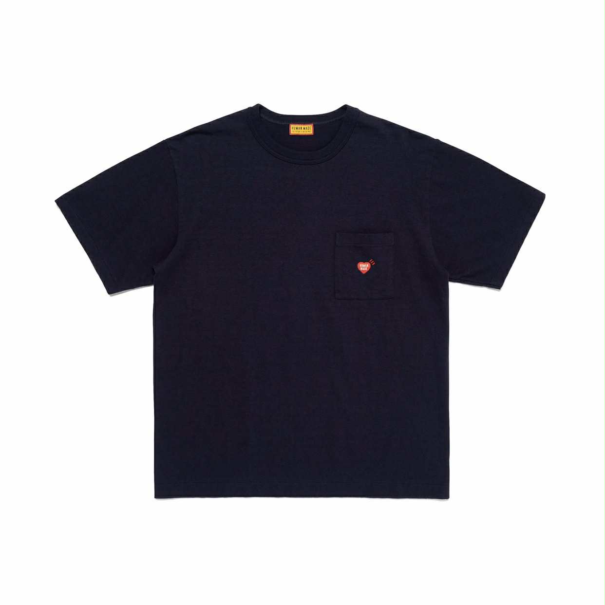 Human Made Heart Tee Pocket Navy Blue