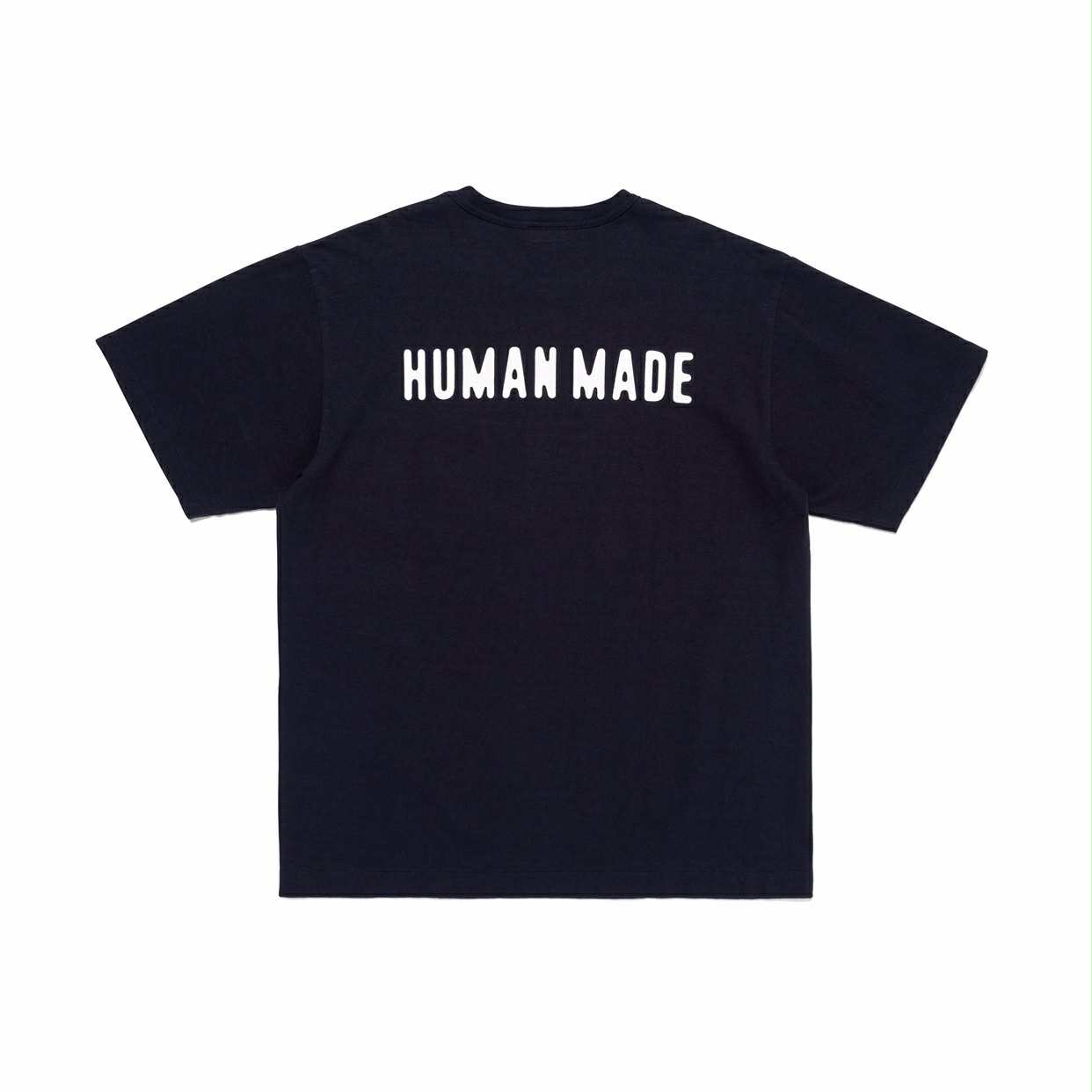 Human Made Heart Tee Pocket Navy Blue
