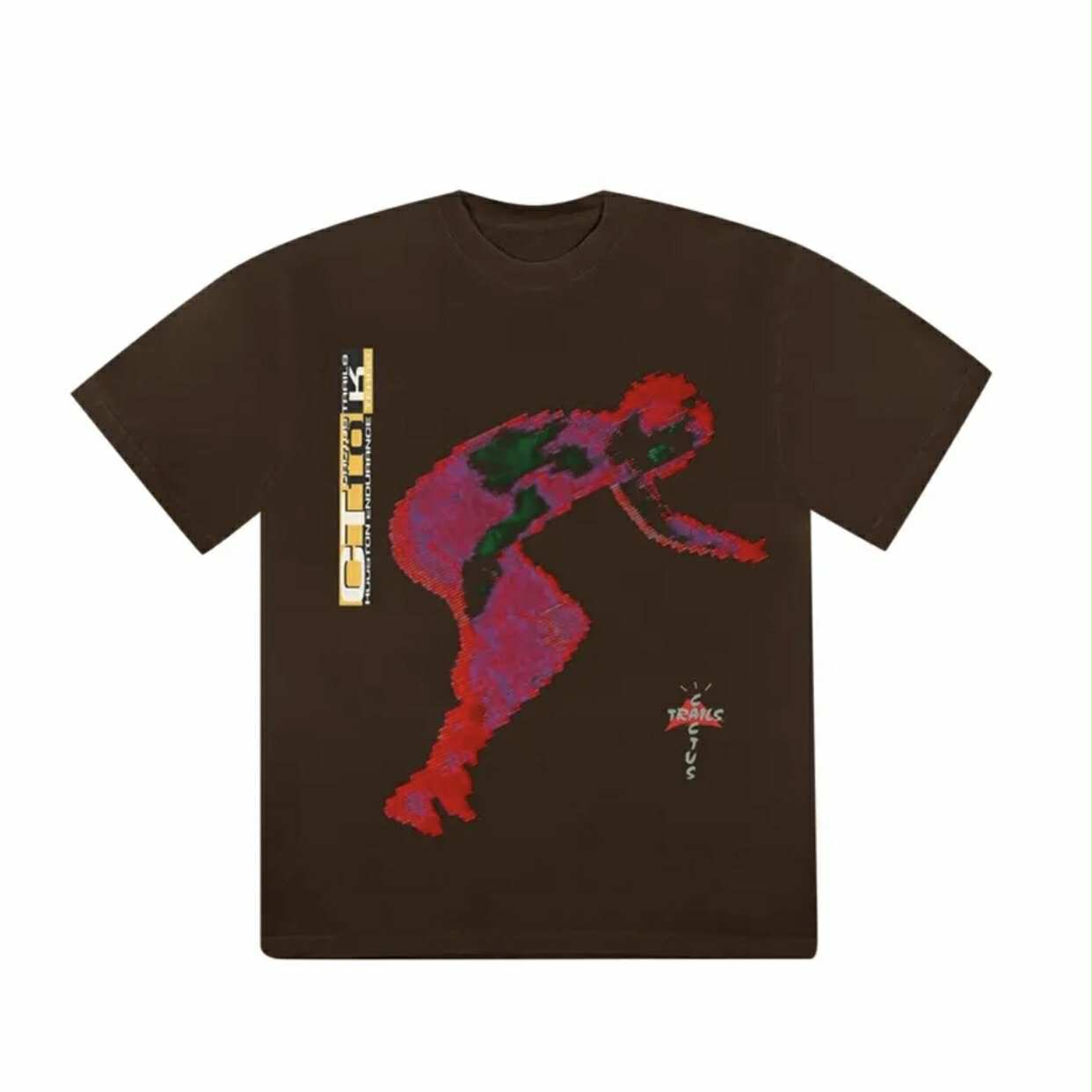 TRAVIS SCOTT CACTUS JACK DIGITAL TEE BROWN