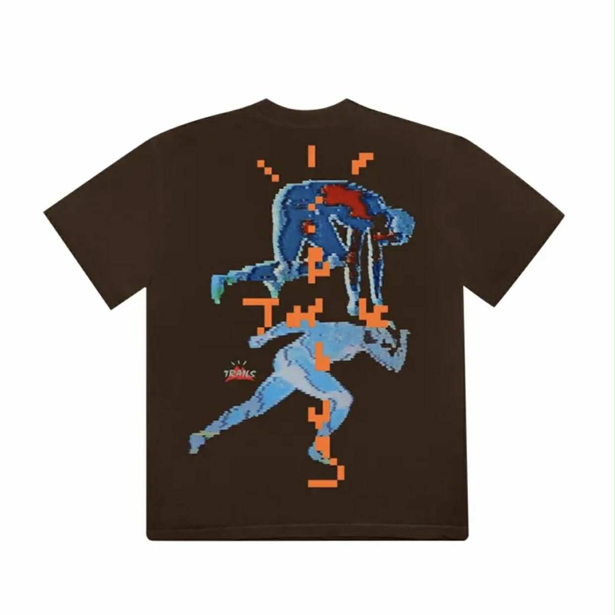 TRAVIS SCOTT CACTUS JACK DIGITAL TEE BROWN
