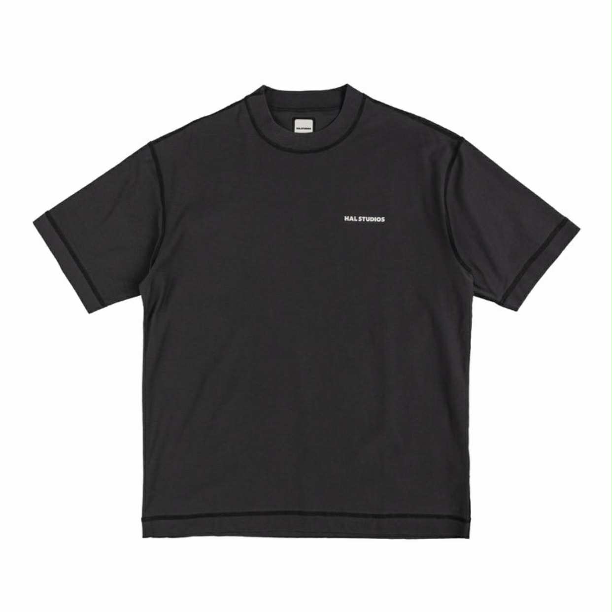 HAL STUDIOS COTTON LOGO T-SHIRT BLACK