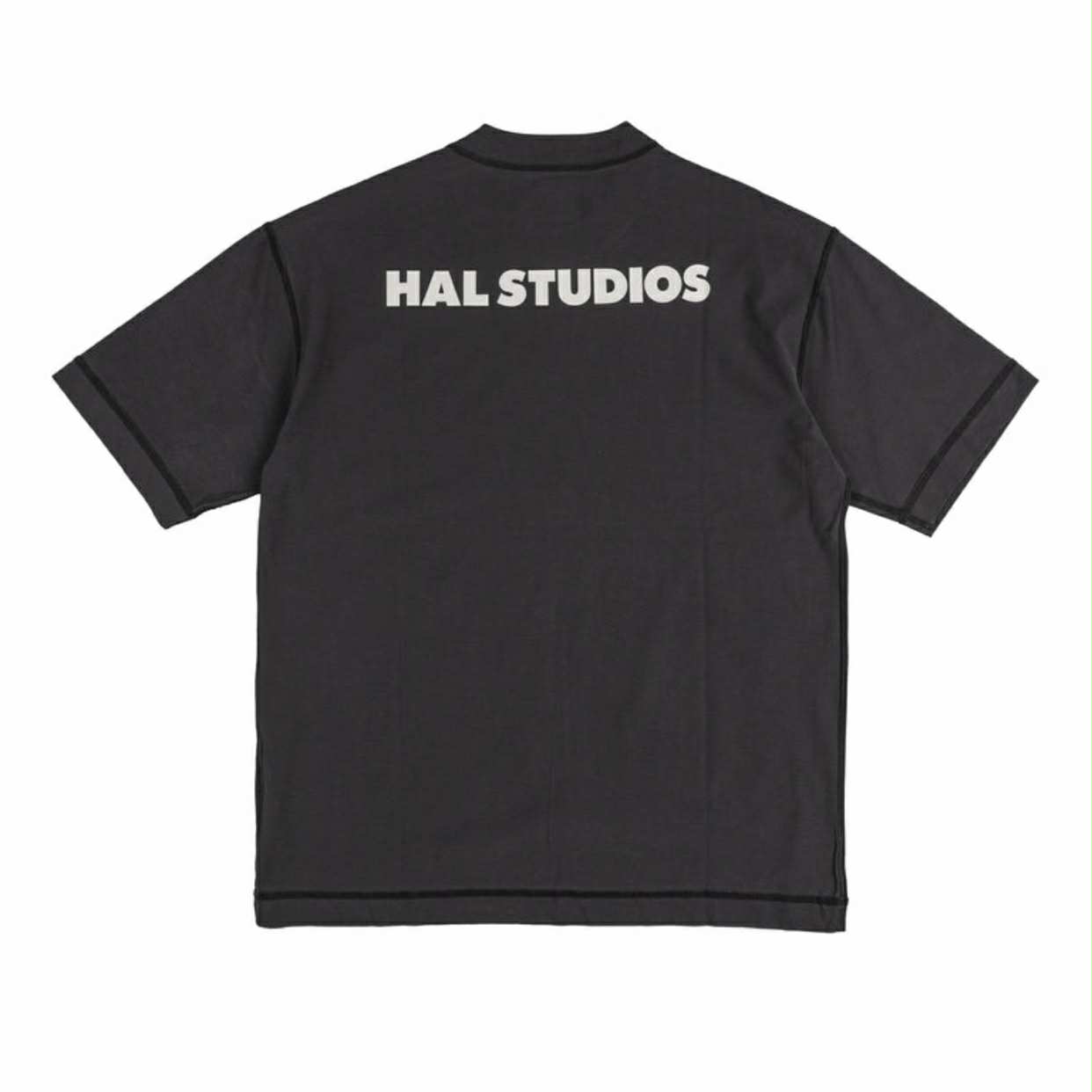HAL STUDIOS COTTON LOGO T-SHIRT BLACK