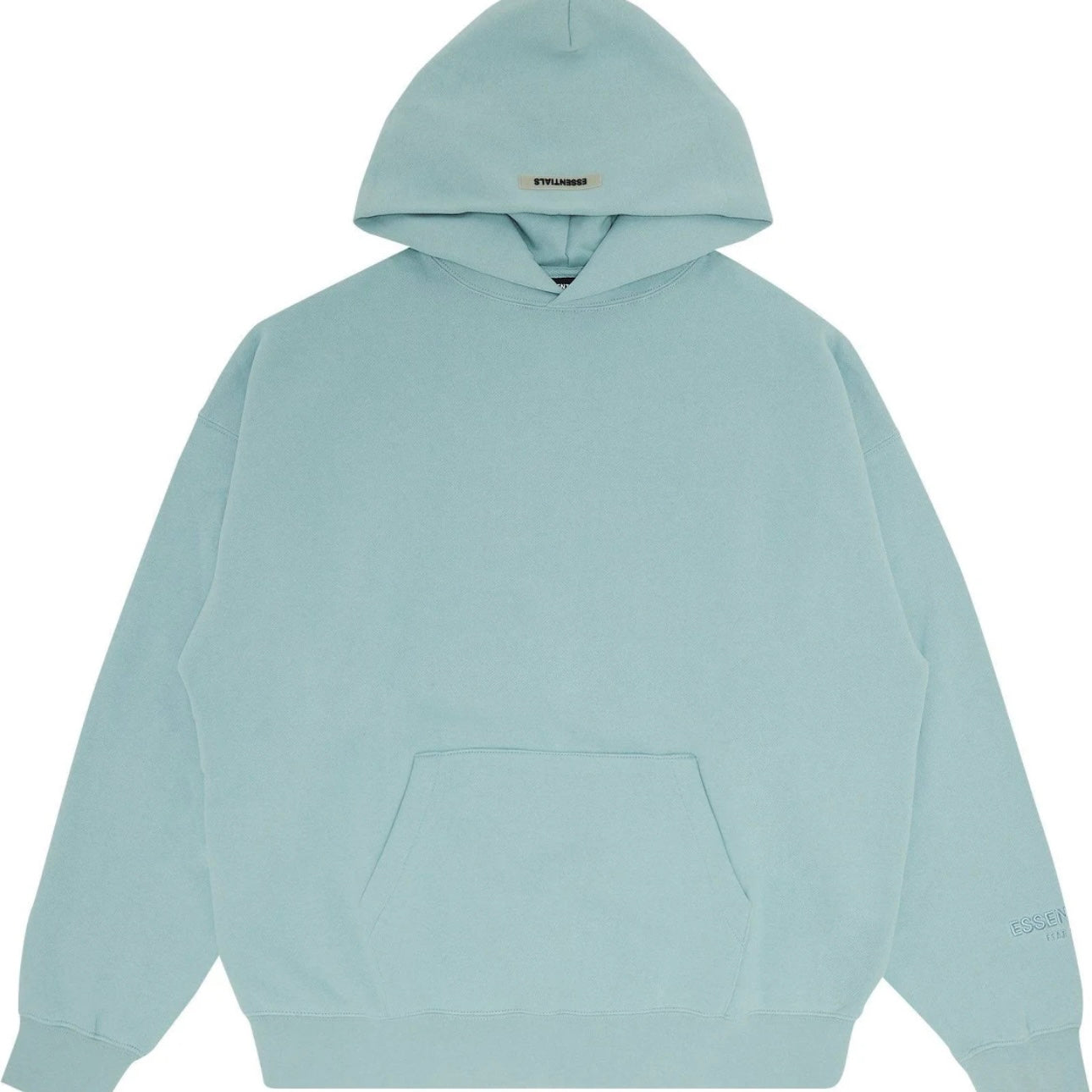 Essentials S/S Reflective Hoodie Powdered Blue