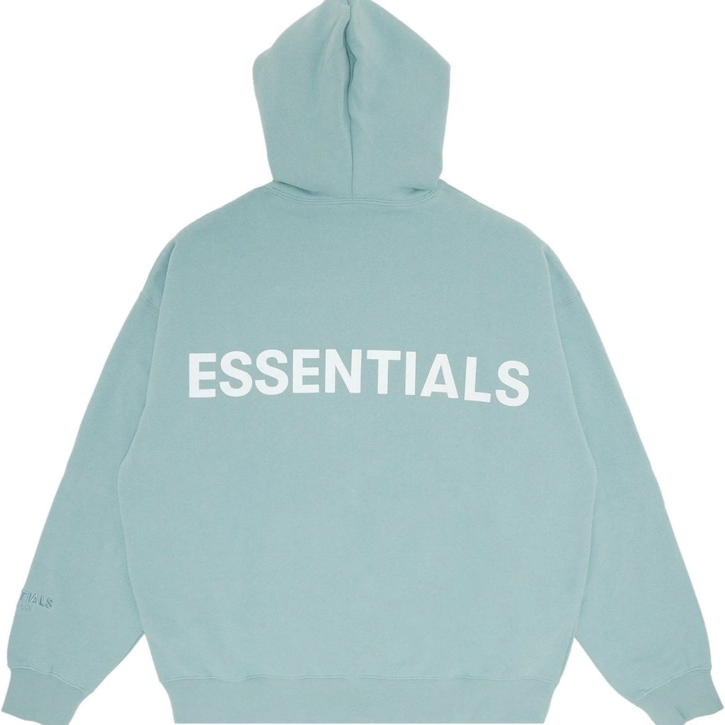Essentials S/S Reflective Hoodie Powdered Blue